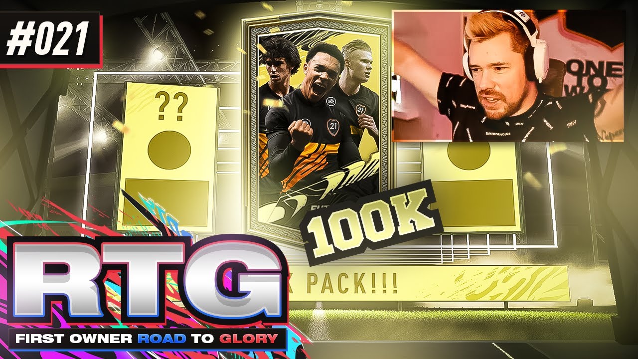 OUR FIRST 100K PACK!! - FIFA 21 First Owner Road To Glory! #21