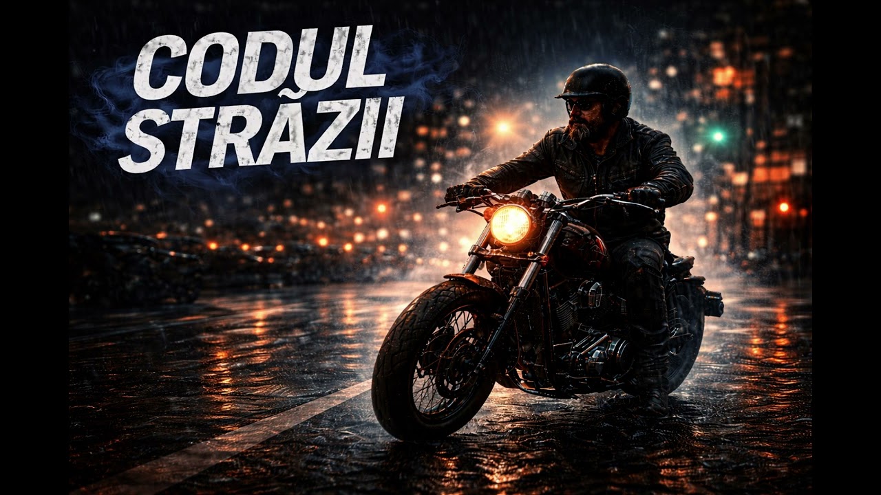 Codul Străzii – Urban Dark Blues | Motorcycle Lifestyle Vibes | Custom Ride Romania