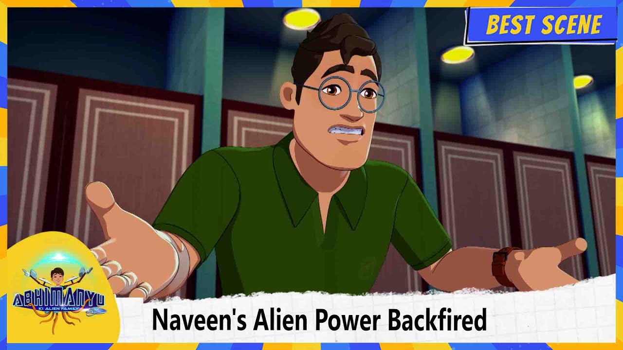 Abhimanyu Alien Family | Naveen's Alien Power Backfired | Best Scene Episode