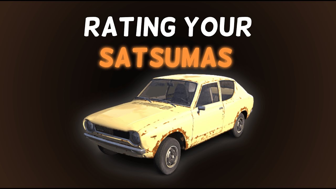 Rating your Satsumas!