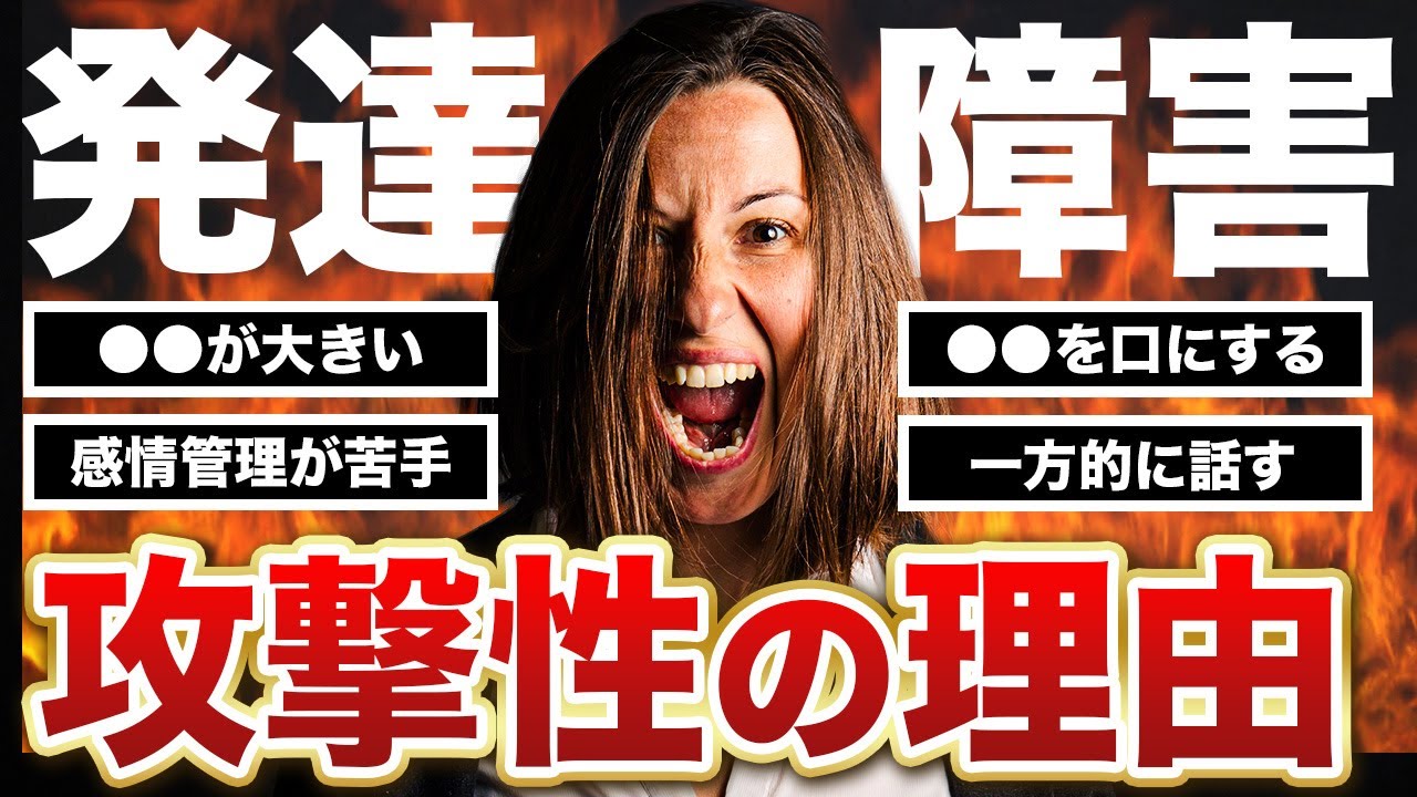 【発達障害】超攻撃的な人がいるのはなぜ !?キレる理由と改善方法【ADHD・ASD・アスペルガー】