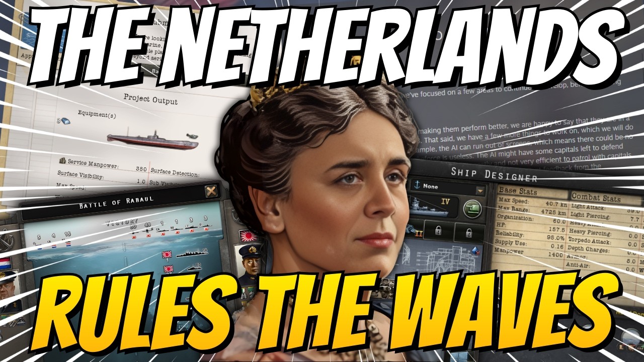 I Built a META Navy as the Netherlands | HOI4