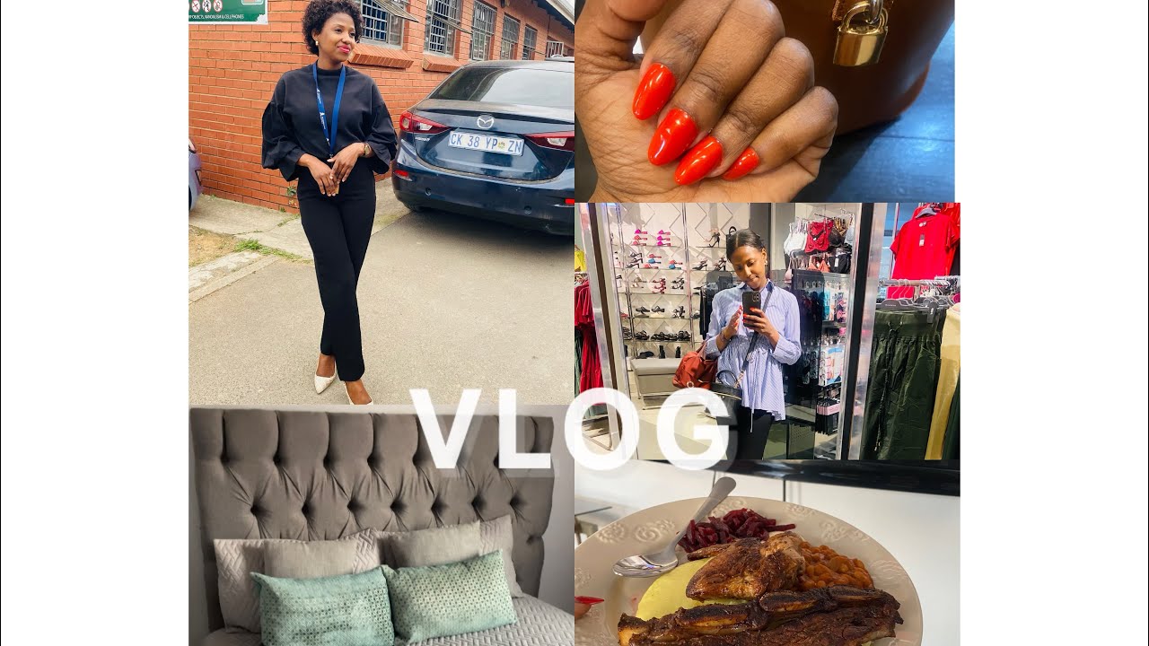 VLOG: new set of nails|| new bedding from Mr Price Home|| Sunday chillaz with family 