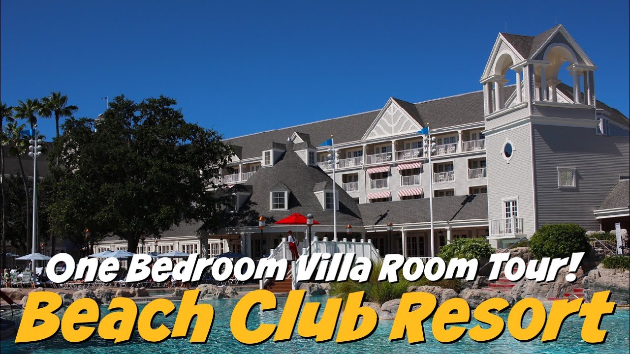 Disney's Resort Room Tour | Beach Club One Bedroom Villa