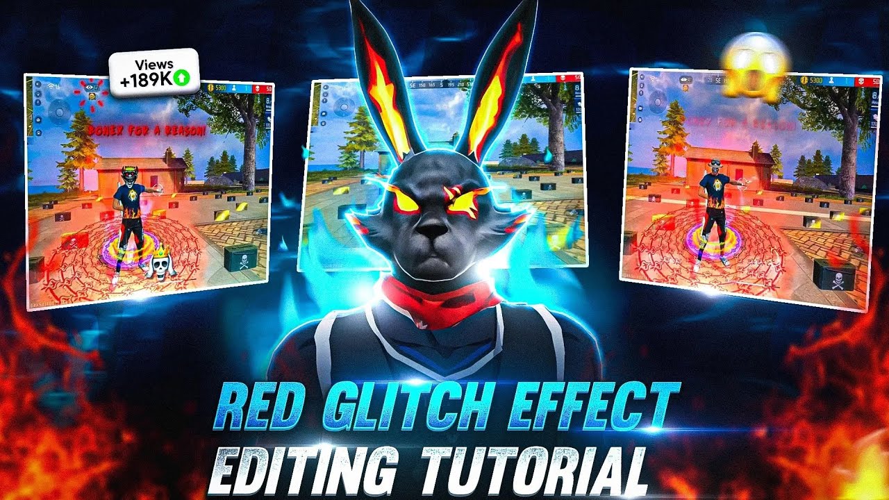 Viral 🔥 Red glitch transction effect 🤯 Editing Tutorial | Capcut montage editing 