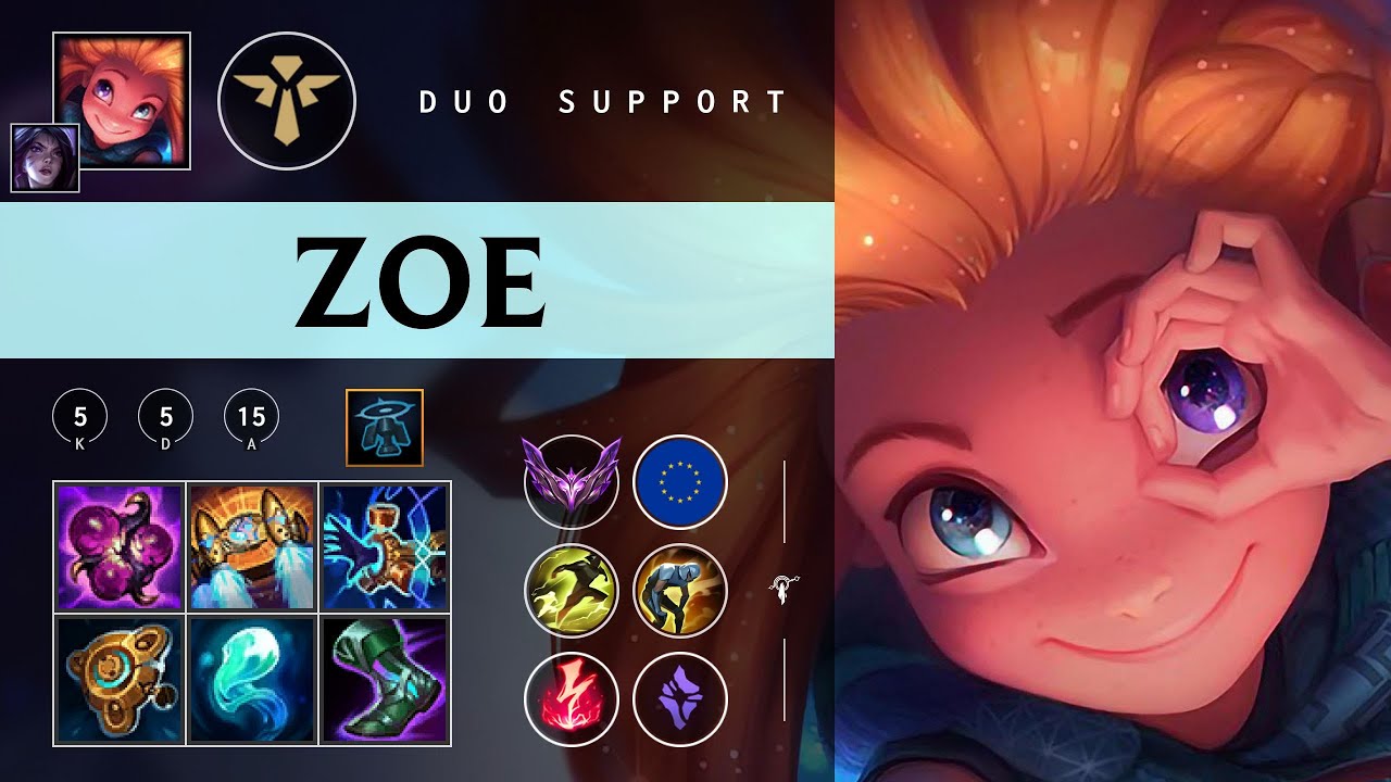 Zoe Support vs Nami - EUW Master Patch 26.02