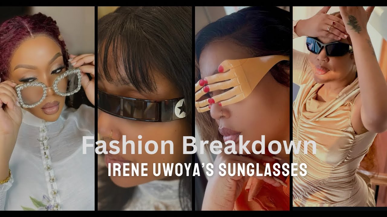 Irene Uwoya The queen of Sunglasses Attitude