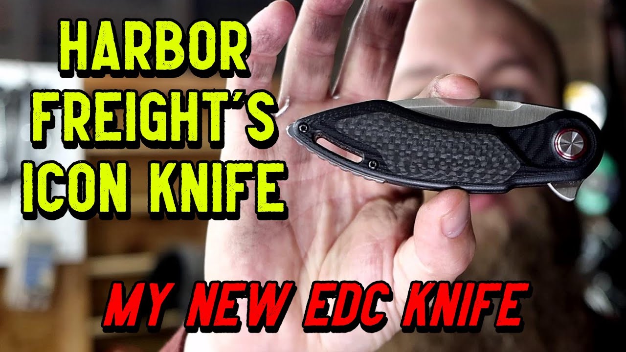New EDC Essential: Icon Knife From Harbor Freight! by @GettinJunkDone