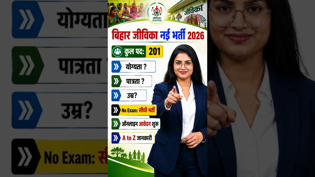 Bihar JEEViKA New Vacancy 2026 #jeevika #biharjeevika #newvacancy #biharnewvacancy #viralnotice