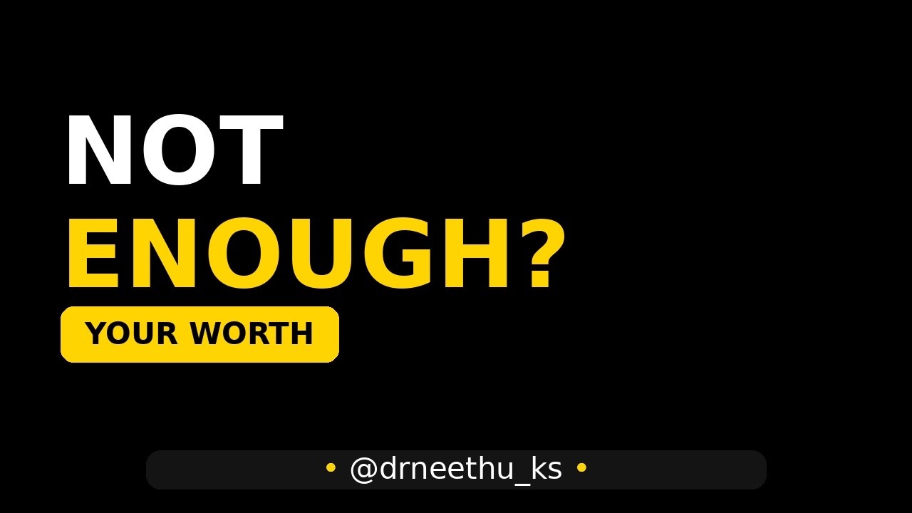 Your Worth Is Within: Stop Letting Other People Define You