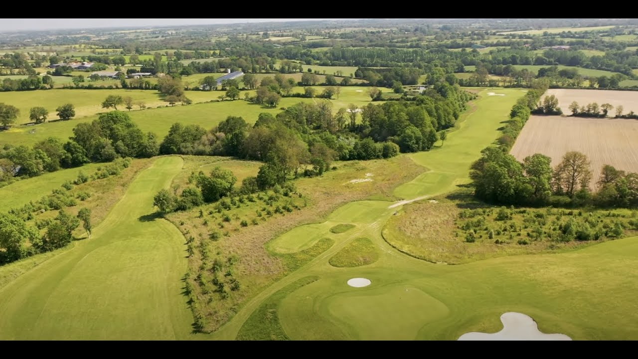 Golf de Bressuire - drone aerial video - Overview