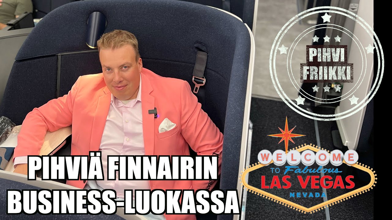 Pihviä Finnairin business-luokassa - Pihvifriikki goes LAS VEGAS osa 1.