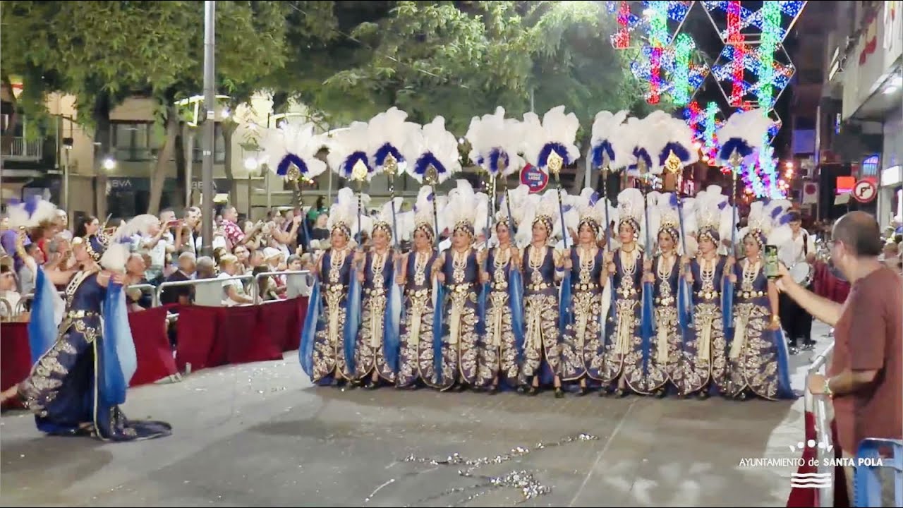 Desfile Moros y Cristianos Santa Pola 2022
