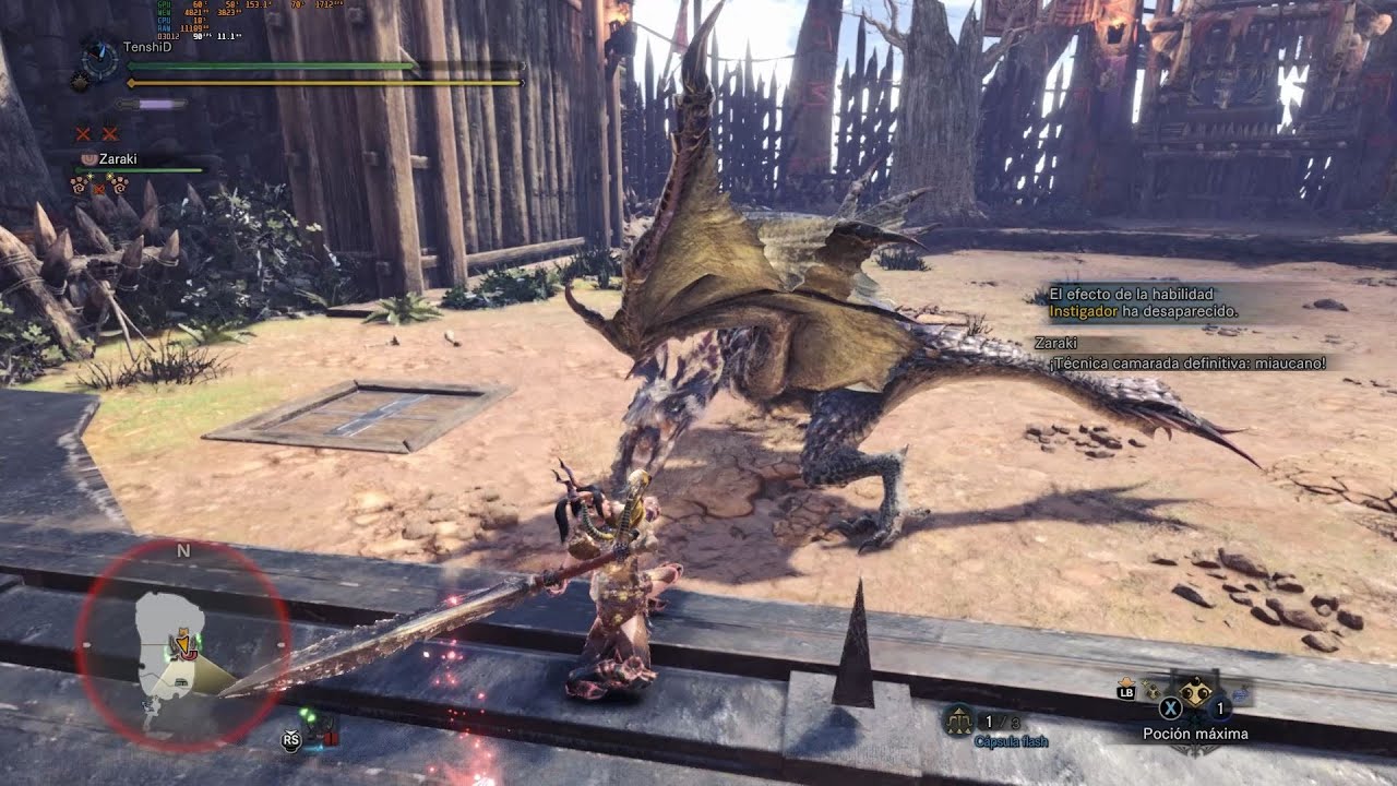 Yian Garuga Arena || Monster Hunter World