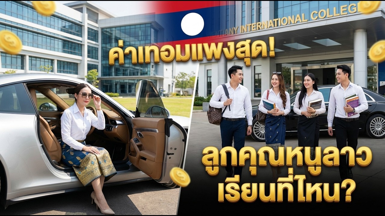 ไฮโซเวียงจันทน์เรียนที่ไหน? เปิด 5 มหาลัยค่าเทอมสุดโหดในลาว
