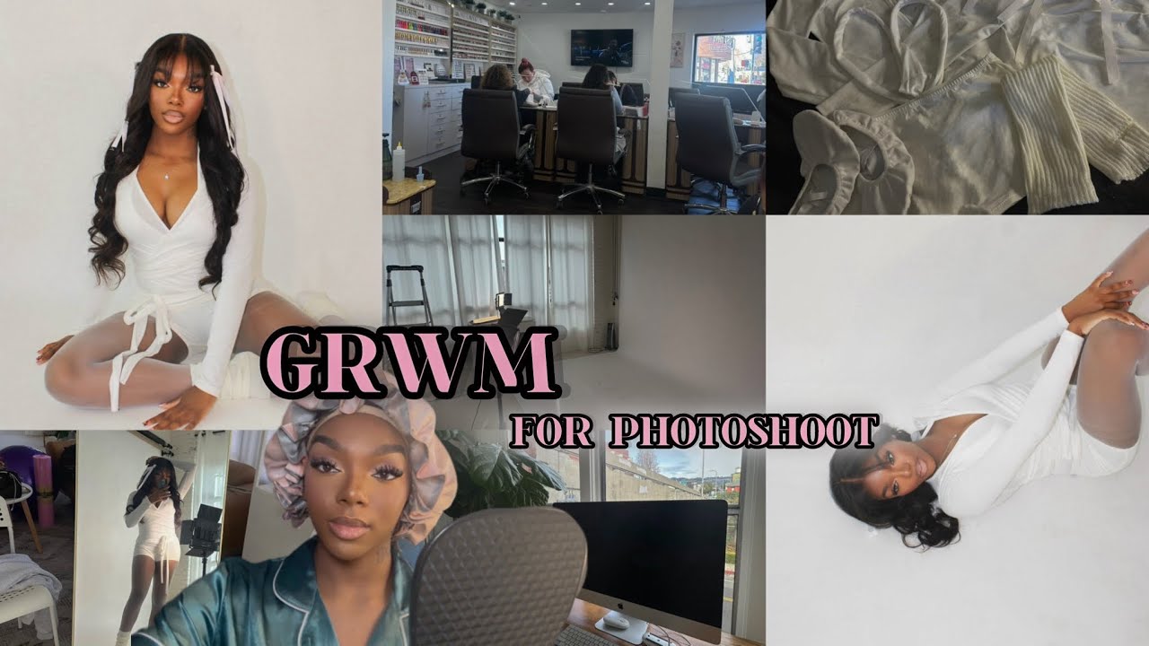 GRWM for a photoshoot + Makeup Tutorial | NaimahSimone 