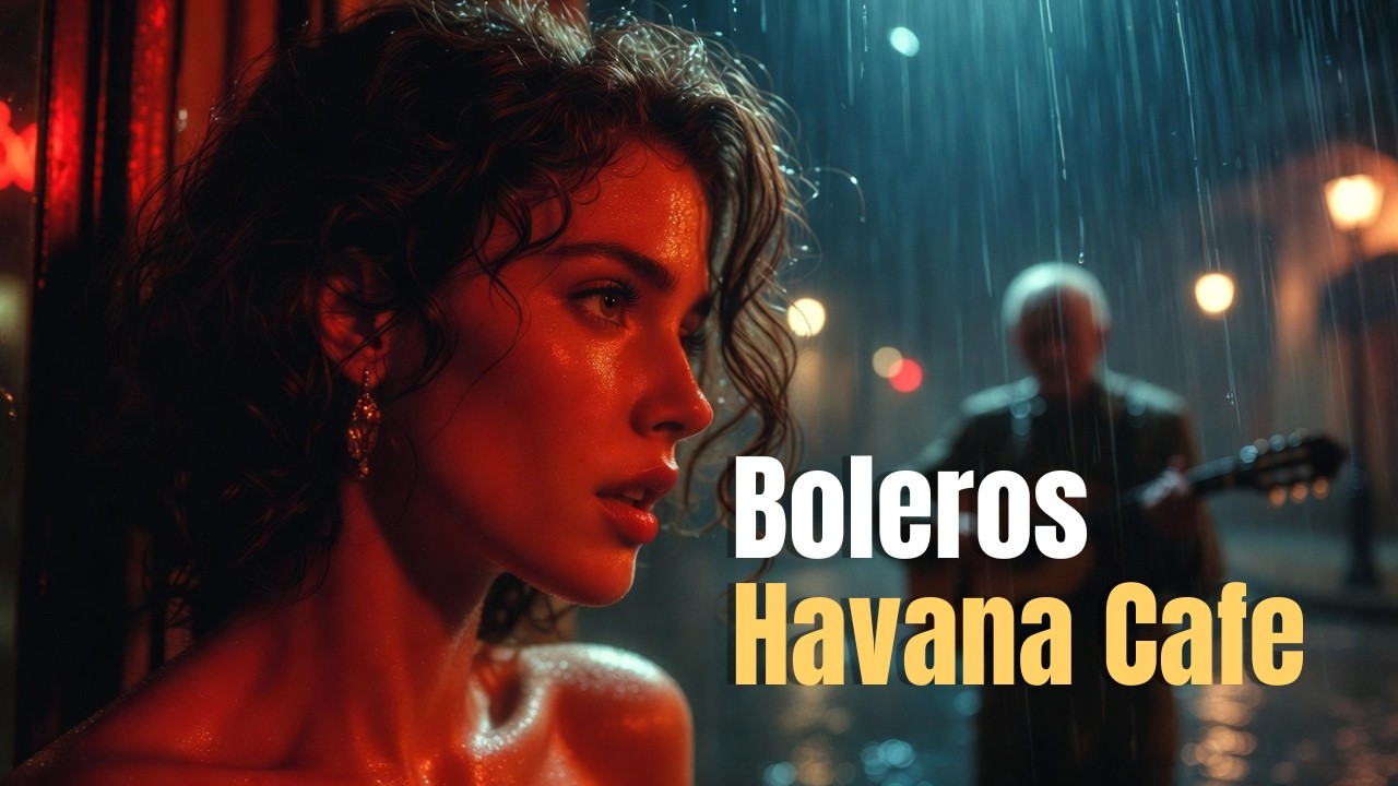 Vintage Cuban Boleros Live 🌙 Soft Romantic Music for Evening Relaxation