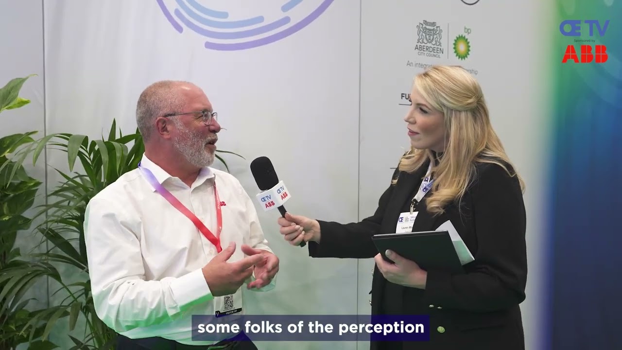 Cameron Fyffe, UK Service Manager at ABB | Offshore Europe 2025.