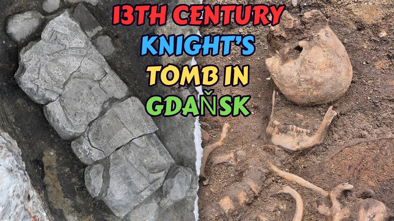13TH CENTURY KNIGHT'S TOMB IN GDAŇSK