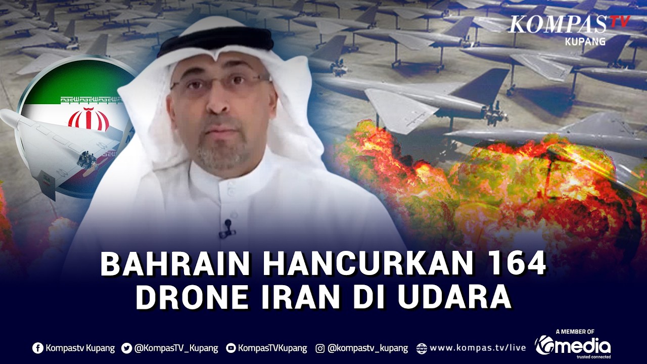 Bahrain Klaim Cegat Rudal dan Drone Iran, Infrastruktur Sipil Jadi Sasaran | KOMPAS SIANG