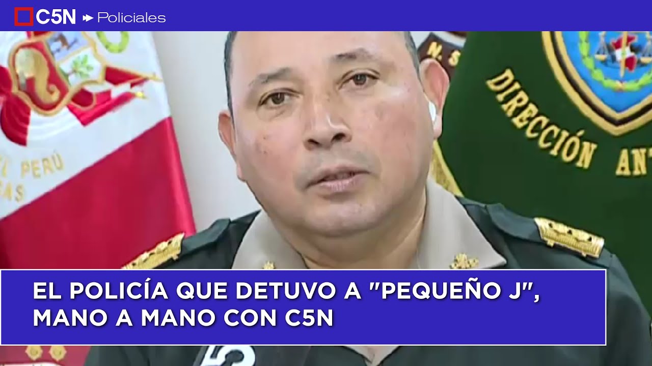 EXCLUSIVO: EL POLICÍA QUE DETUVO A 