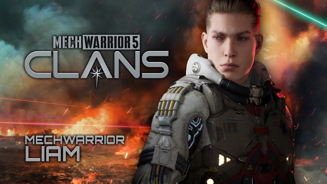 MechWarrior 5: CLANS  -  Character Featurette - MechWarrior Liam