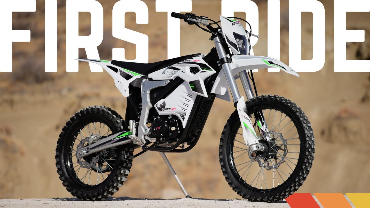 4-Speed Electric Dirt Bike? // AdmitJet Armor Test & Review