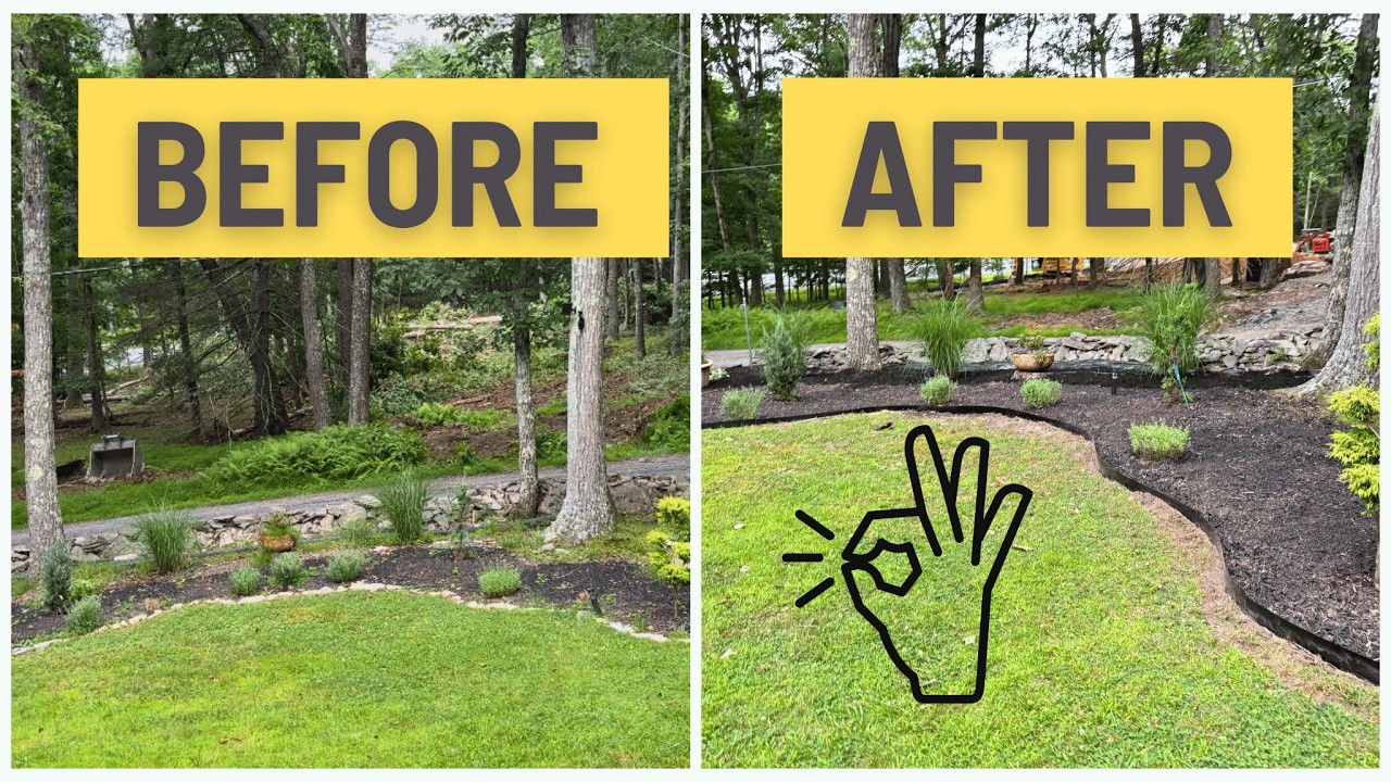DIY Front Yard Maker on a BUDGET | Woodland Garden Curb Appeal (Zone 6A)!