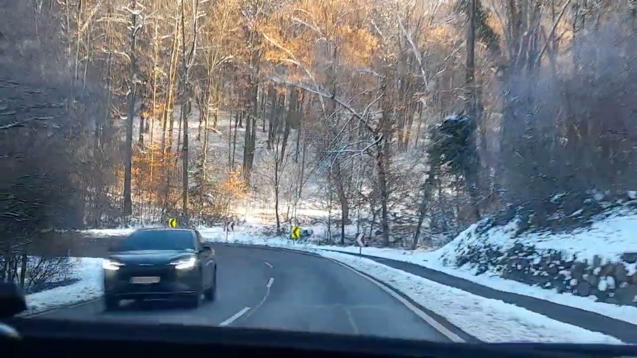 Klausen,Untergiem, Autofahrt, Oststeiermark, Austria 