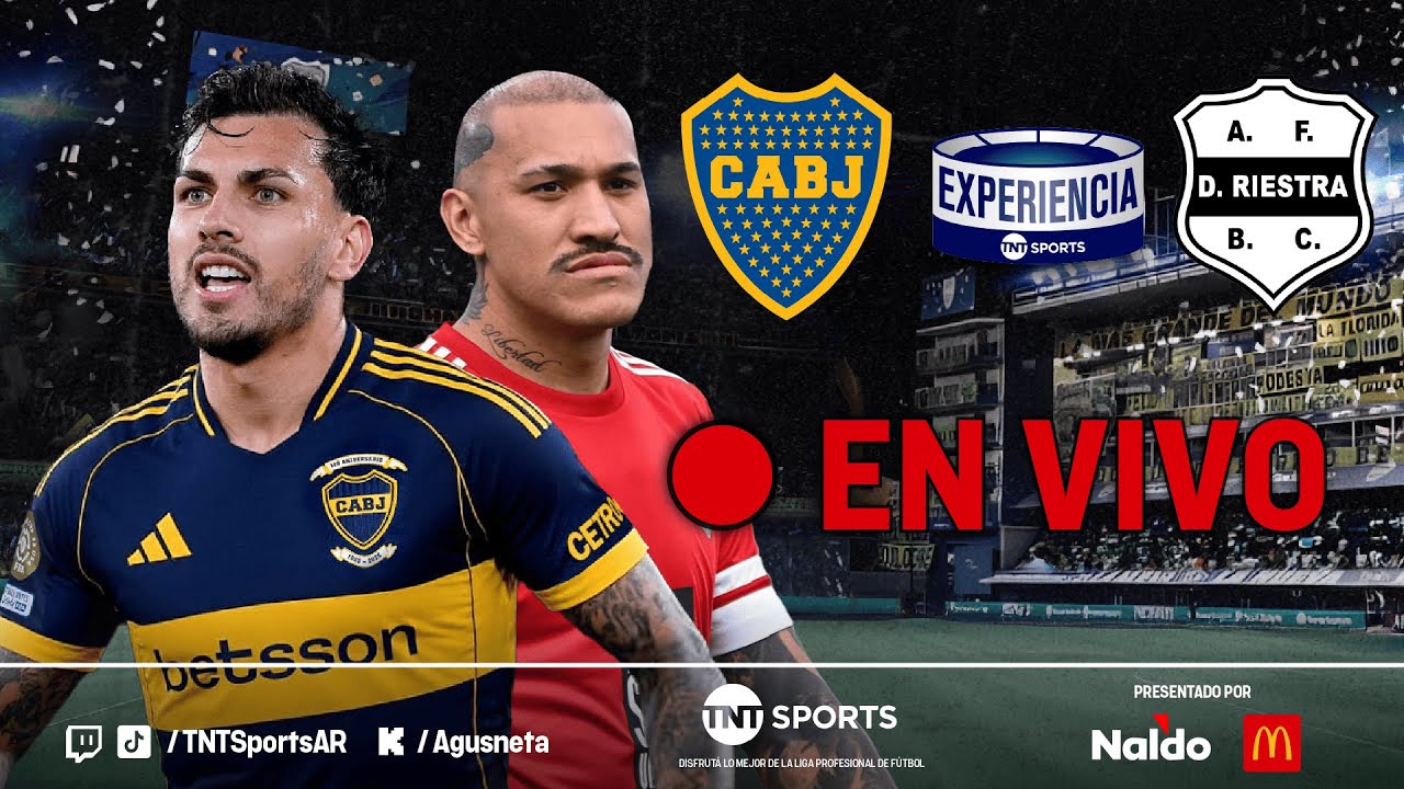 🔴 Boca vs. Riestra EN VIVO | Fecha 1 – Torneo Apertura 2026 | #ExperienciaTNTSports