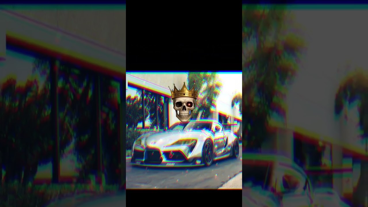 The supra world fast and ultra boost car 🚗🚨💨 
