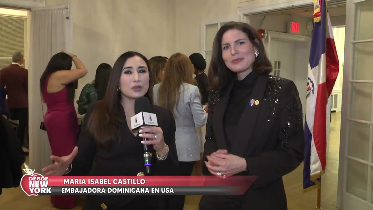 DOMINICANS ON THE HILL - RECEPCIÓN EN LA  EMBAJADA DOMINICANA DE EE,UU  - ENTREVISTA A ARTISTAS