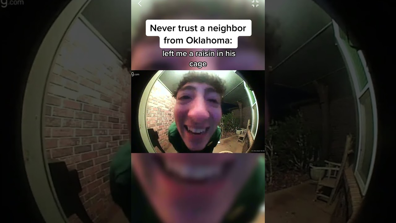 Never Open the Door in Oklahoma😳
