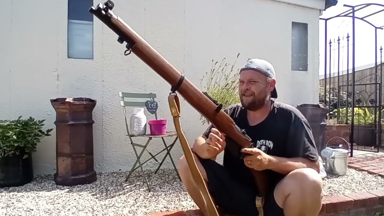 Винтовка Lee Enfield SMLE CO2, калибр 4,5 мм, стальная.