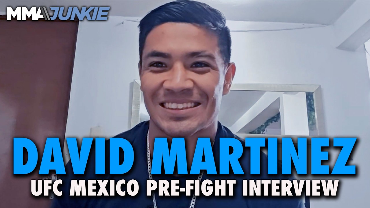David Martinez aims to crack 'Chito' Vera's legendary chin | UFC Mexico