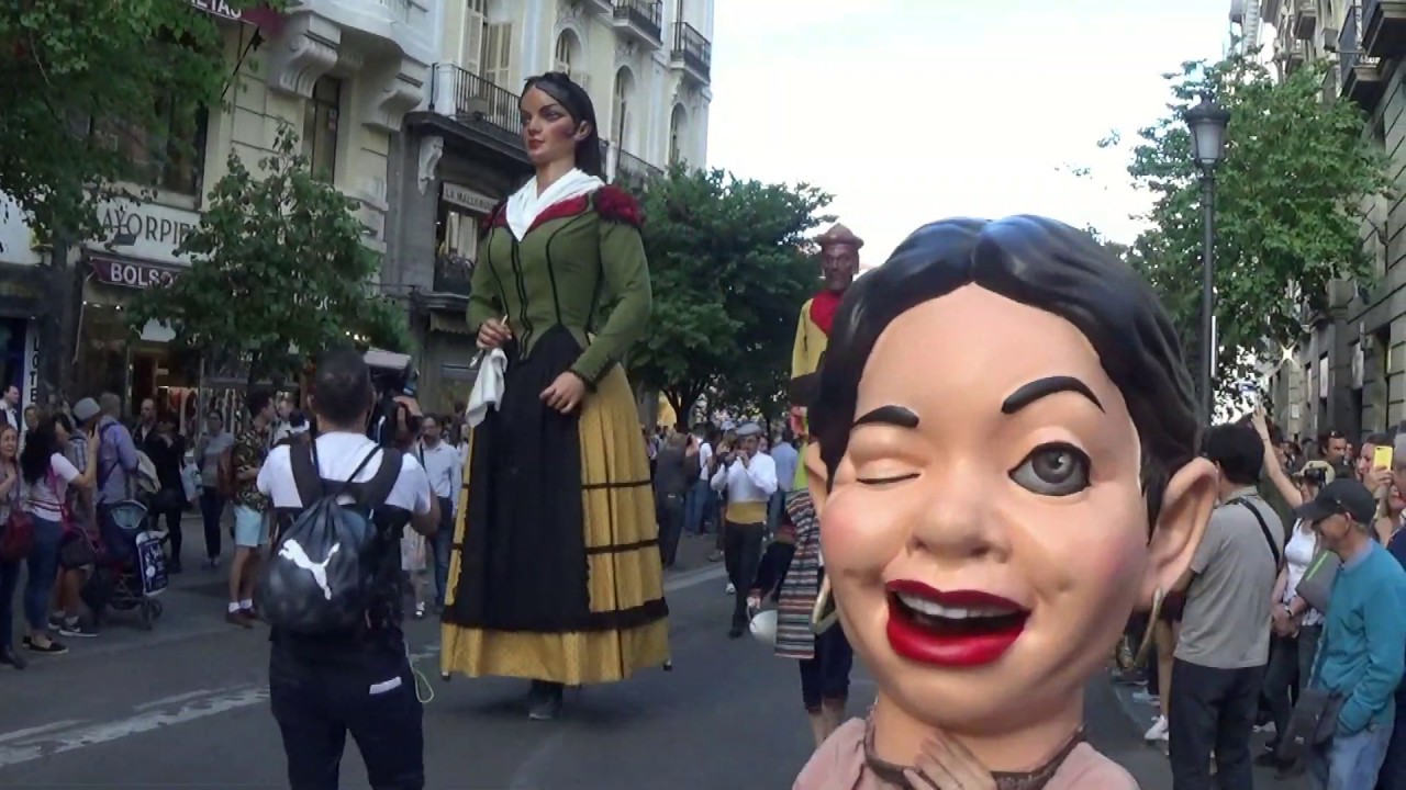 Gaiteros de Estella. Gigantes de Madrid