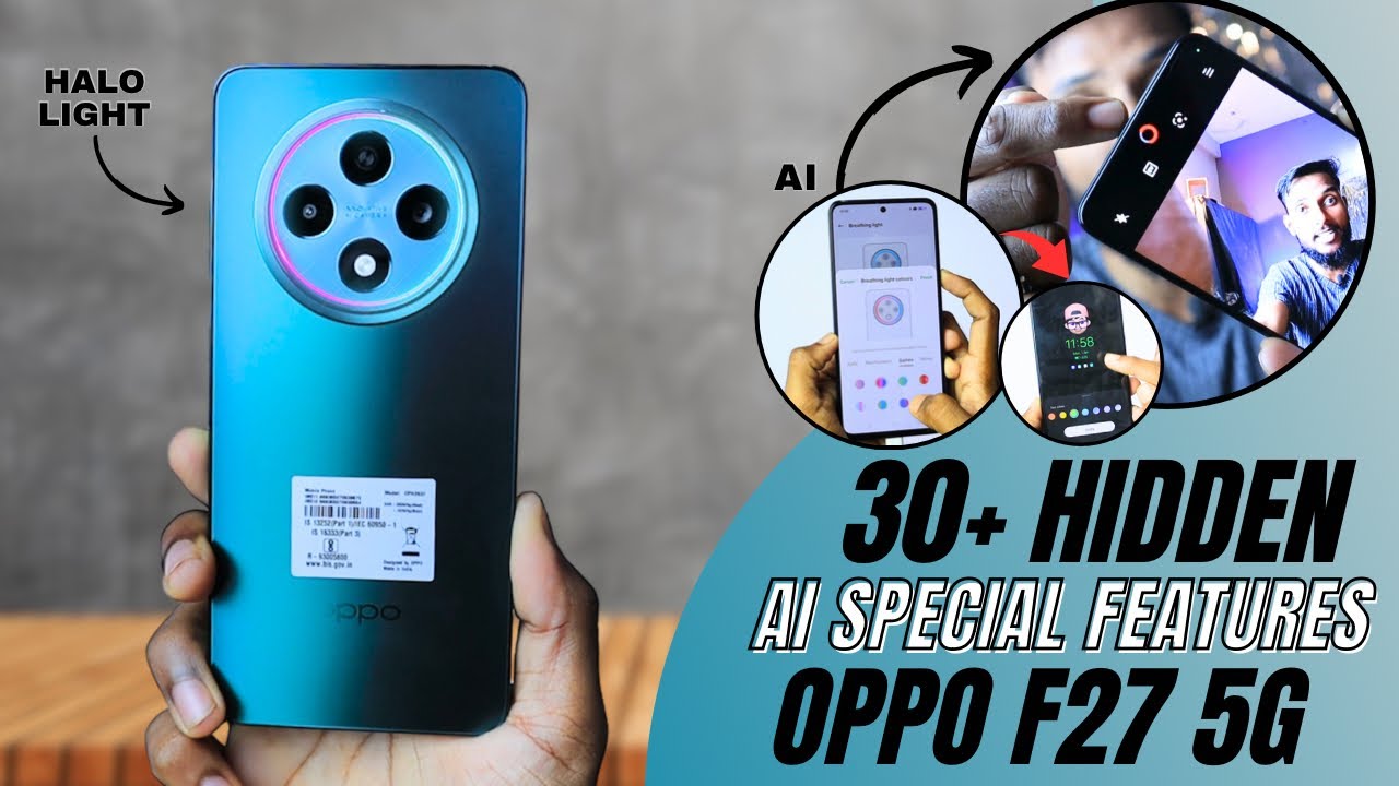 Oppo F27 5g Tips And Tricks 🔥 Hidden Top 30+ Special Features | oppo f27