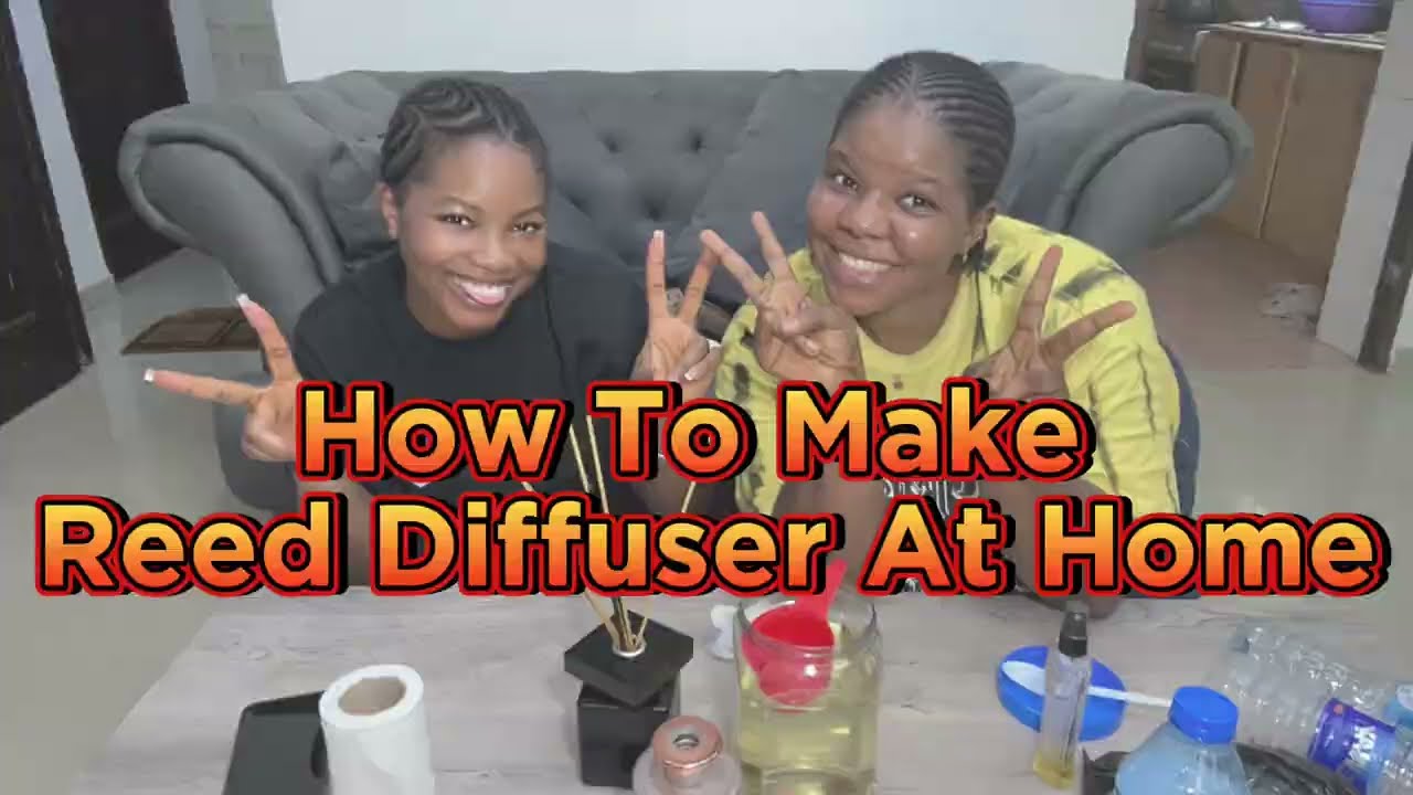 DIY REED DIFFUSER AT HOME | EASY STEPS & AMAZING SCENTS | #HomeFragrance #DIYProjects #Aromatherapy