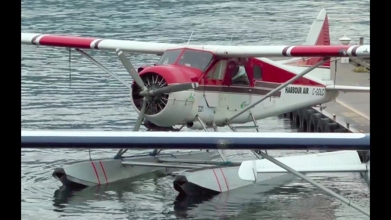 De Havilland Canada DHC-2 Beaver Engine Start-up and Takeoff
