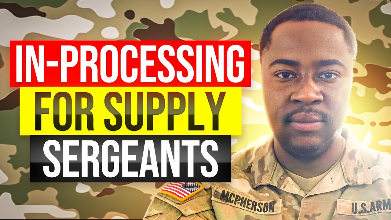 In- processing Soldiers for 92Y, Unit Supply Sergeant in the U.S. Army 