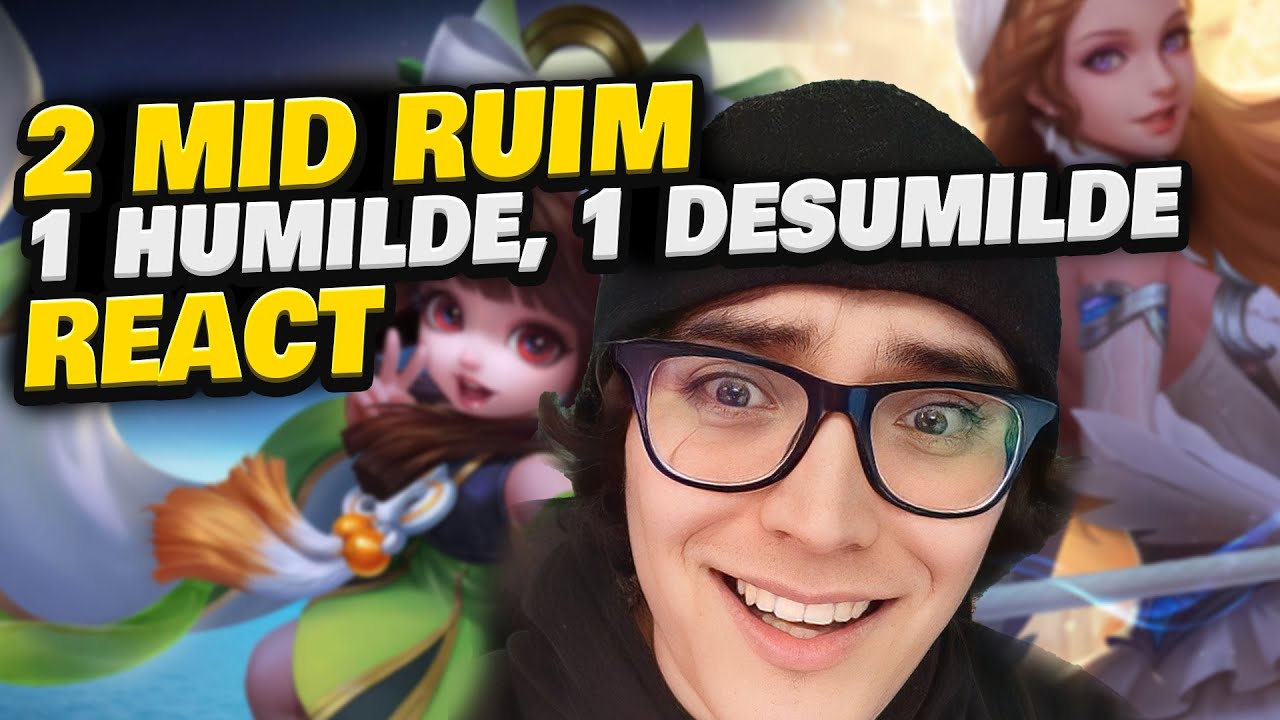 TIVE QUE REAGIR! DOIS MID RUIM NO GLORIA? ODETTE e CHANG'E | Mobile Legends