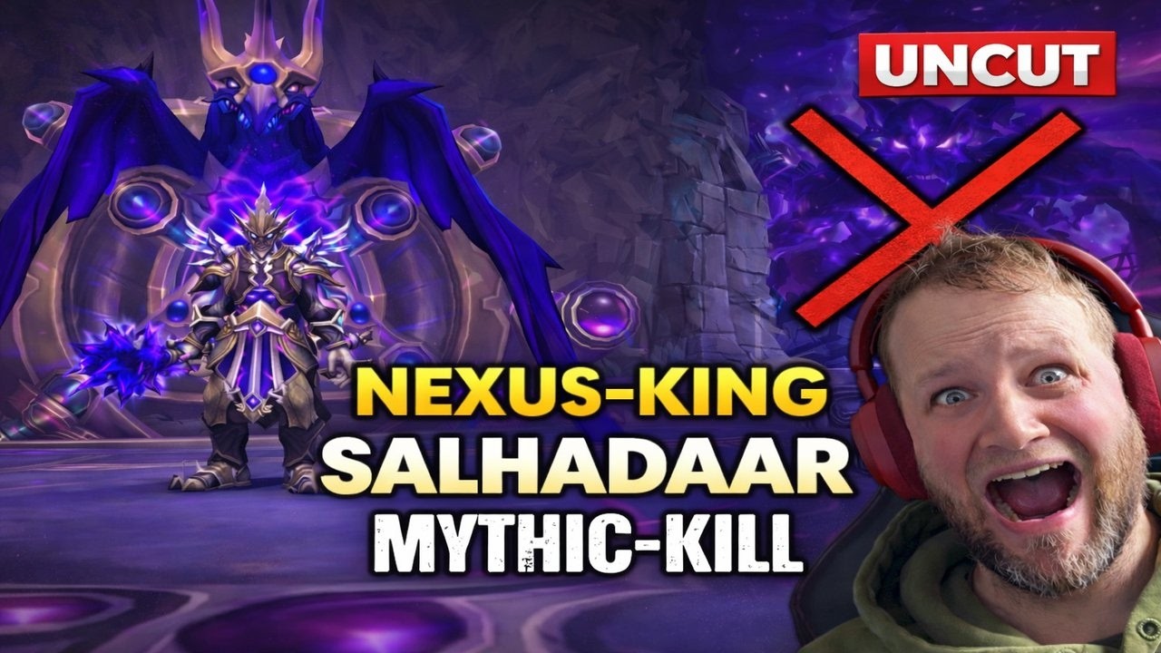 Erster Sieg gegen Nexuskönig Salhadaar (Mythic) | Kaskade des Grauens [UNCUT]