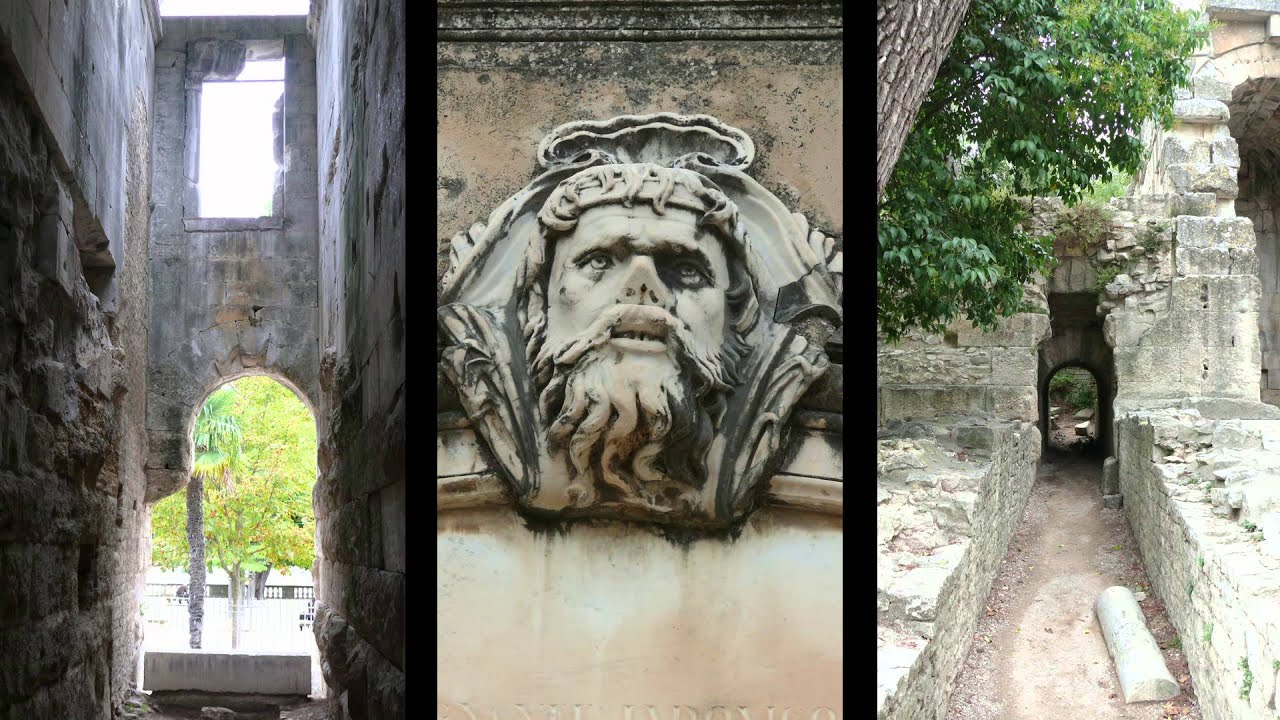 NIMES : les Arènes - La Maison Carrée - La Tour Magne - Le Pont du Gard