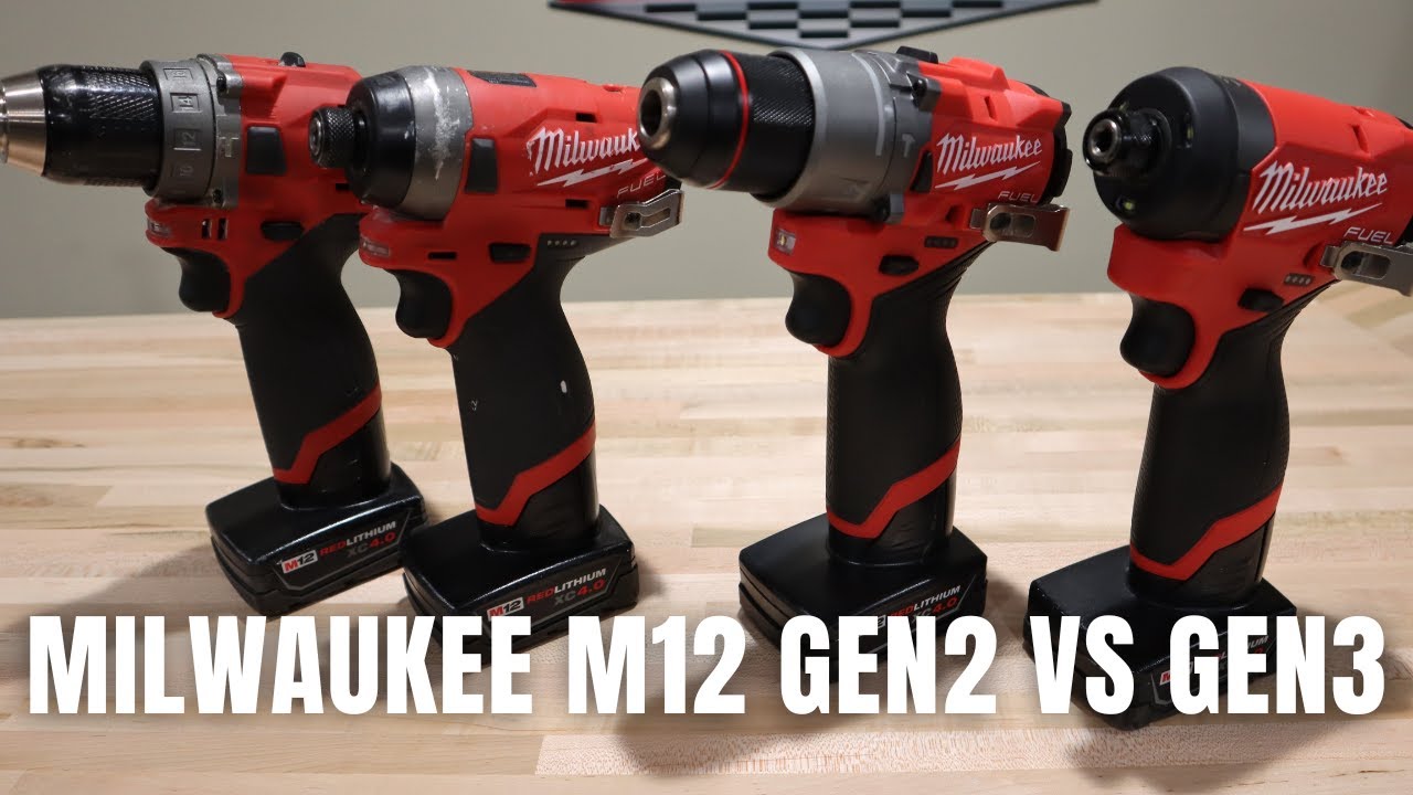 Ударная дрель-шуруповерт Milwaukee M12 FUEL 2598-22 (Gen2) против 3497-22 (Gen3) &mdash; ЛУЧШАЯ 12-воль...