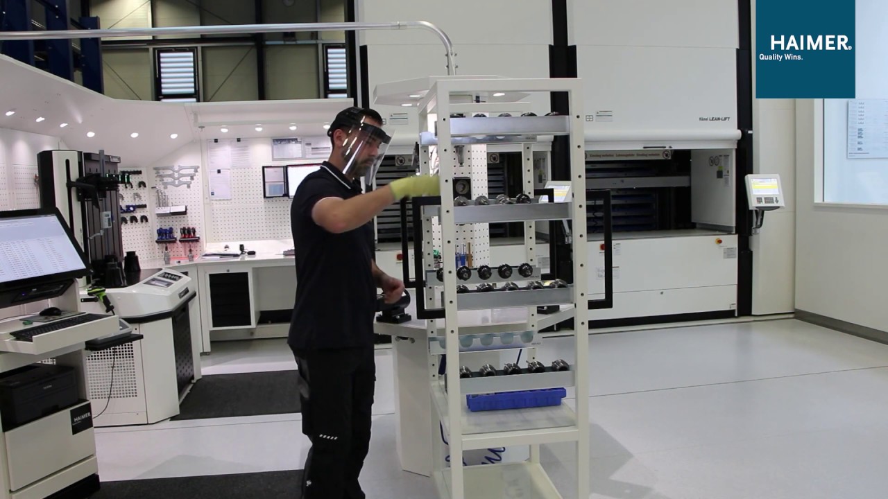 Kontaktloses Tool Management von HAIMER