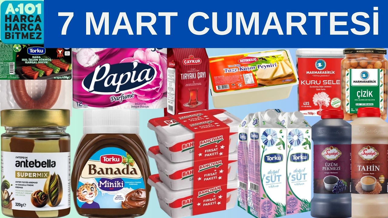 BU HAFTA A101 İNDİRİM! 7 MART A101 ERKEN KATALOG I BU HAFTA A101#a101#MARKET#İNDİRİM