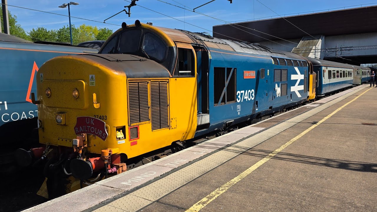 Adventures & Events Part 14! Doing 'The Really Simple Positioning Move' Railtour 28/4/2025