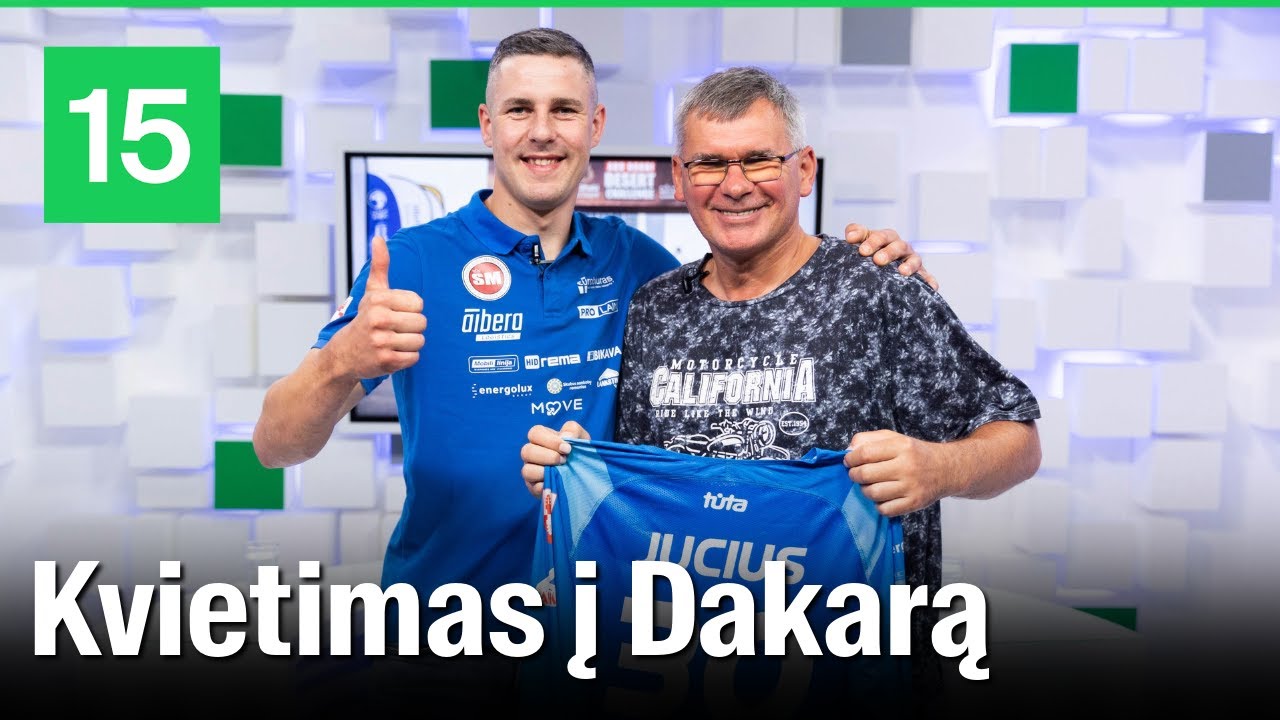 Už ką motociklininkas Nerimantas Jucius sulaukė kvietimo į Dakaro ralį?