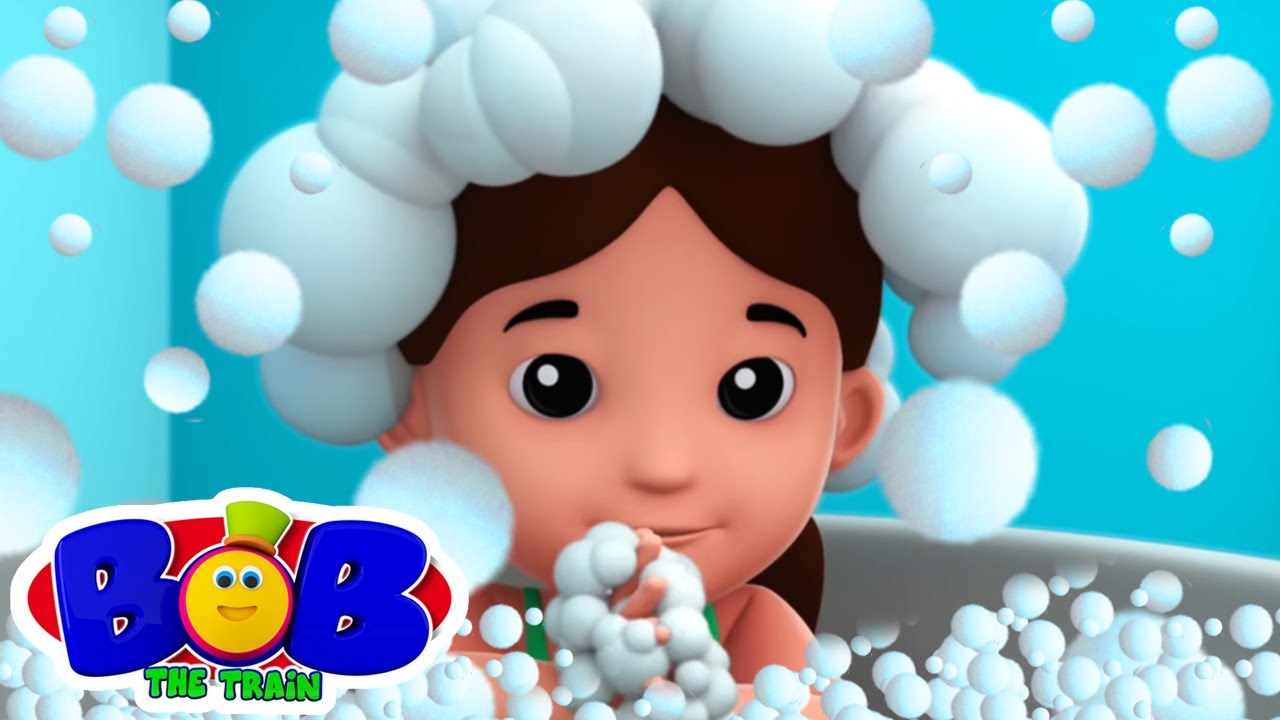 Canção do banho | Musica infantil | Bob The Train em Português | Educação | Poemas para crianças