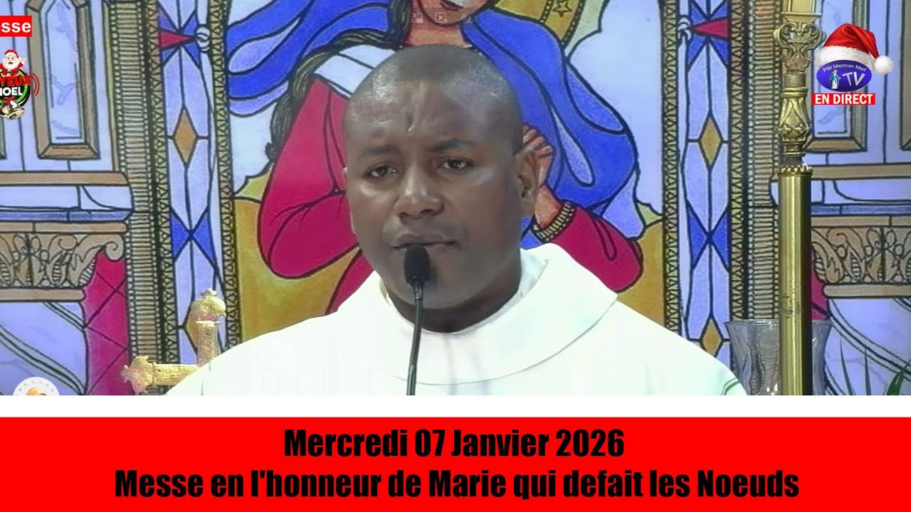 HOMELIE || Rév Père Delva Joseph || Pwoblèm pa dwe fèw pèdi  konfyans nan tèt ou. MER 07 JANV 2026